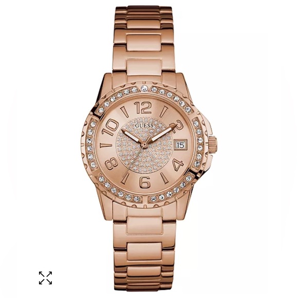 Guess Accessories - Guess Pave Crystal watch